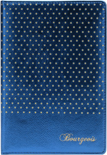 Блокнот А5 №9096 кожзам+перфорация, точка, 80 л