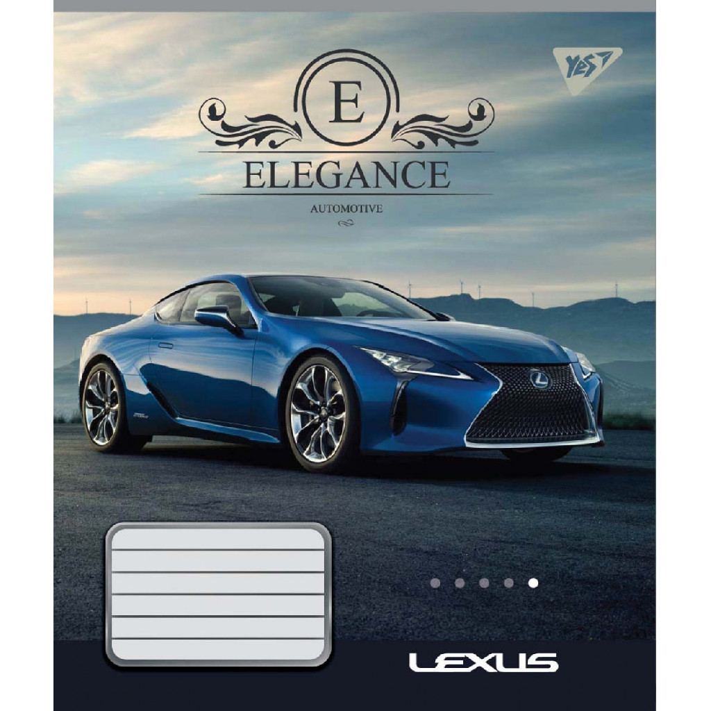 Зошит 18 кл. YES "Elegance", 764976