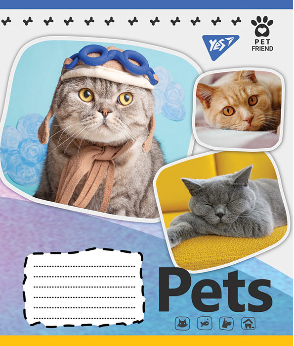Зошит 12 кл. YES Pets shoot, 765356
