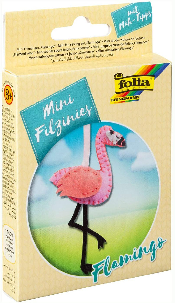 Набір для шиття з фетру "Фламінго", 52909 Folia