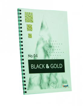 Блокнот А5 Office "Black & Bright" rectangle, 900862, TM Profiplan 