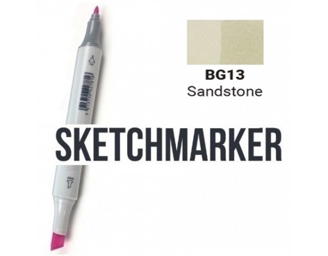 Маркер двосторонній SKETCHMARKER Блідий сірий, SM-BG93 3