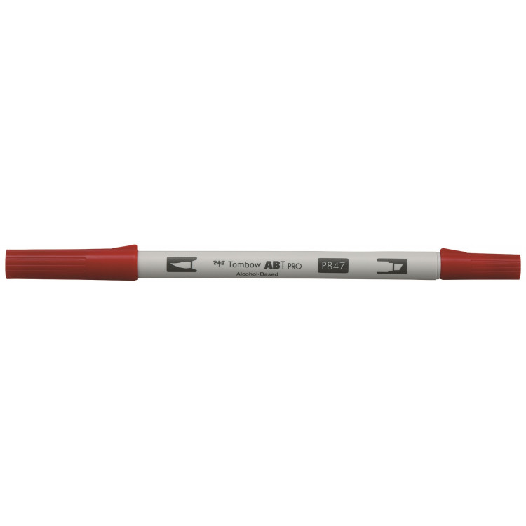 Маркер двухсторонний на спиртовой основе ABT PRO ABTP-847, малиновый ТМ "Tombow"