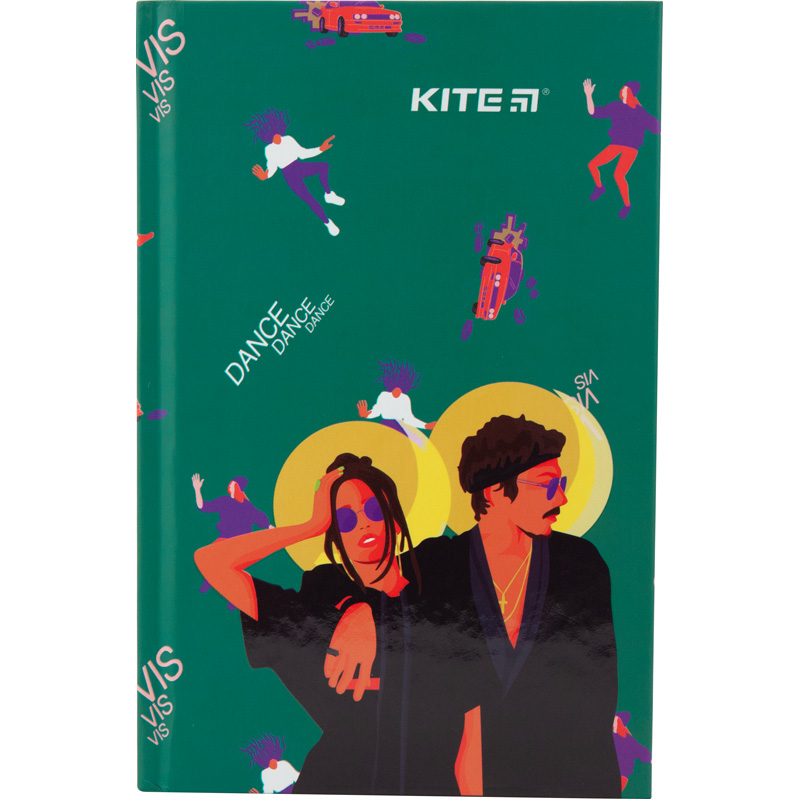 Книга записная А6 80 л. кл. твёрдая обложка VIS-1, VIS19-199-1