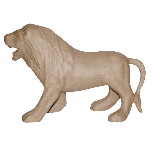Заготівка з пап`є-маше середня "Лев" 30,5*8,5*20,5 см, MA007O ТМ "Clairefontaine"
