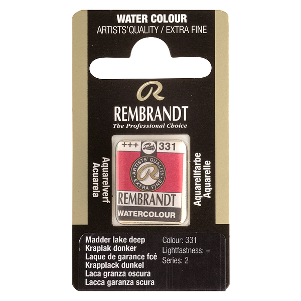 Краска акварельная Rembrandt 331 Киноварь, кювета, Royal Talens