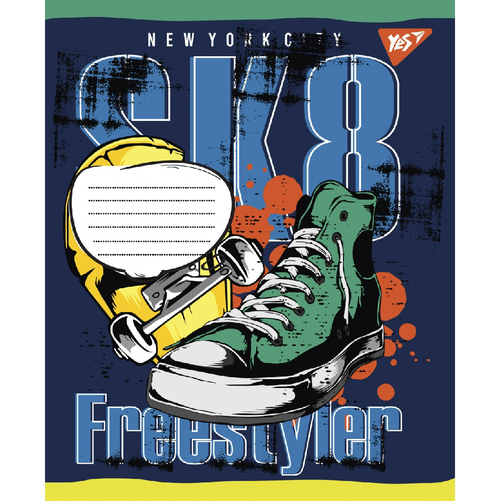 Зошит 24 кл. YES Skates, 765892