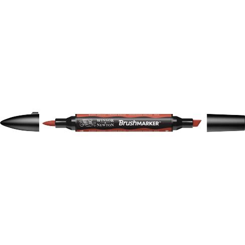 Маркер двосторонній Brushmarker, Помаранчевий палений, 0204092 W&N