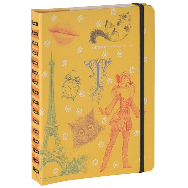 Блокнот "SketchBook. Книга для записей и зарисовок", (7723)