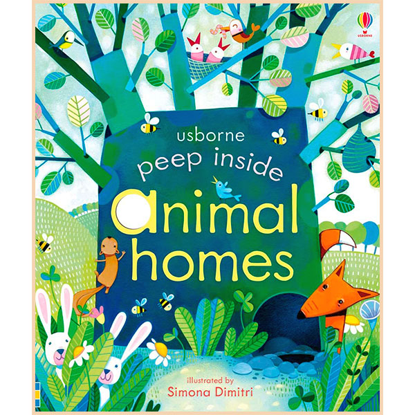 Книга "Peep Inside Animal homes" (а) (0181)