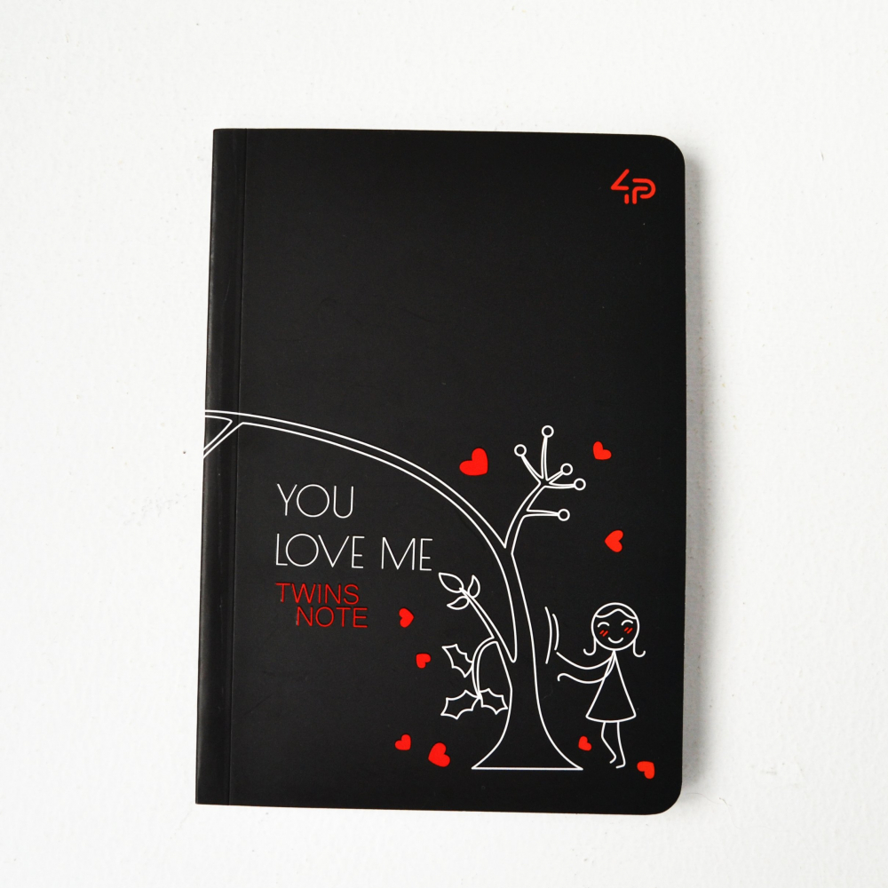 Блокнот А6 "Twins series" love you, 904280, TM Profiplan 
