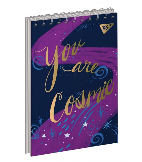 Зошит А6 96 кл. YES од.сп. Etta vee cosmos, 681608