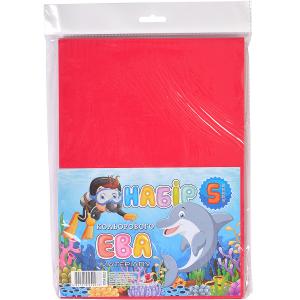 Фоамиран 21*29,7 см, красный, EVA-002