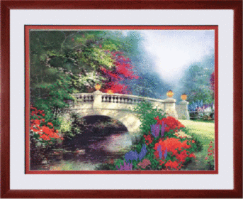 Схема для вишивання бісером СБ-076 28,5*21,5 см на авторській канві ТМ "Чарівна мить"