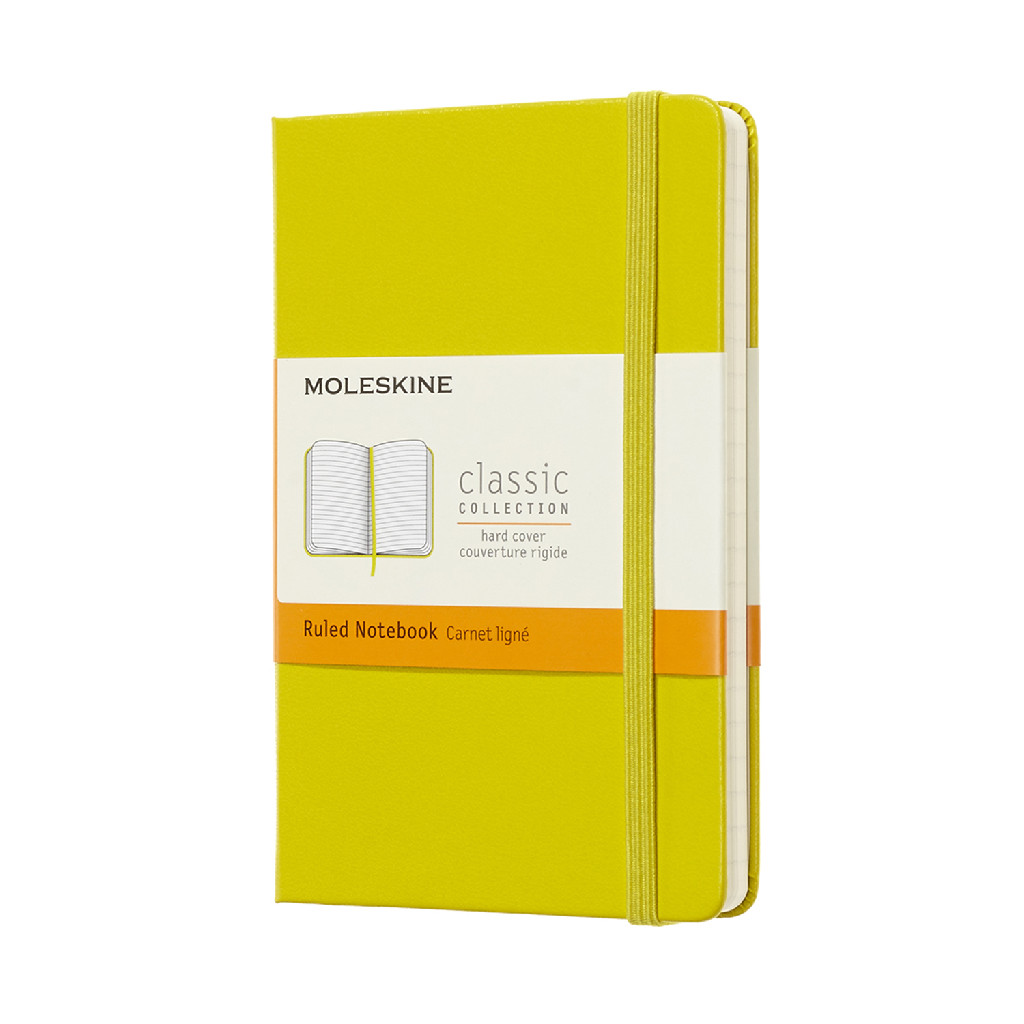 Записник Жовтий кишеньк. лінійка, Moleskine Classic, MM710M18