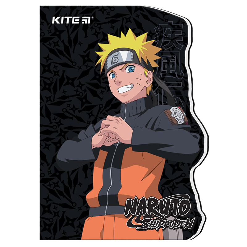 Блокнот А6, 60 арк."Naruto Shippuden", вирубка, клей, NR23-223