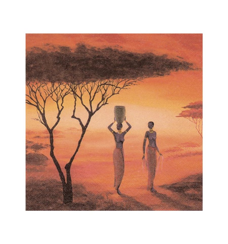 Декупажні серветки "Africa", 33*33 см, ti-flair
