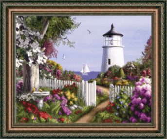 Схема для вишивання бісером СБ-198 39*31 см на авторській канві ТМ "Чарівна мить"