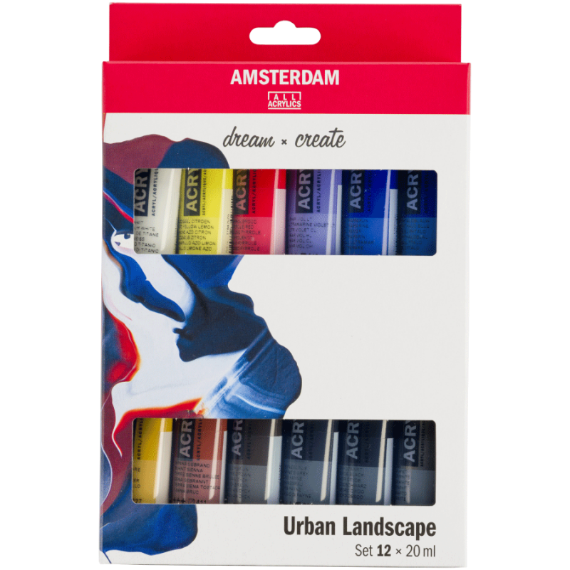 Набір акрилових фарб Amsterdam Urban Landscape, 12*20 мл, Royal Talens