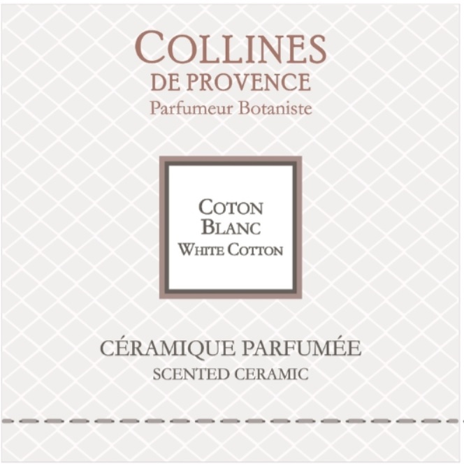 Саше ароматичне "Біла бавовна" Collines de Provence, C3114CBL