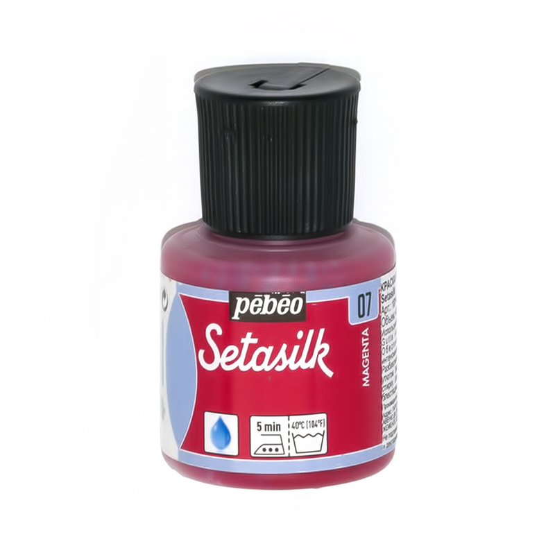Фарба по шовку Setasilk 45 мл, пурпурний, 181-007 Pebeo