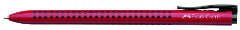 Ручка кулькова автомат. тригранна Grip 2022 червона, 544621 Faber-Castell ***