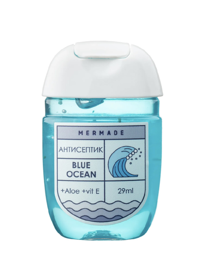 Антисептик для рук "Blue Ocean" 29 мл, MR0008, Mermade
