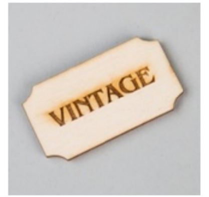 Заготівка дерев`яна Шильда "Vintage", Ч270