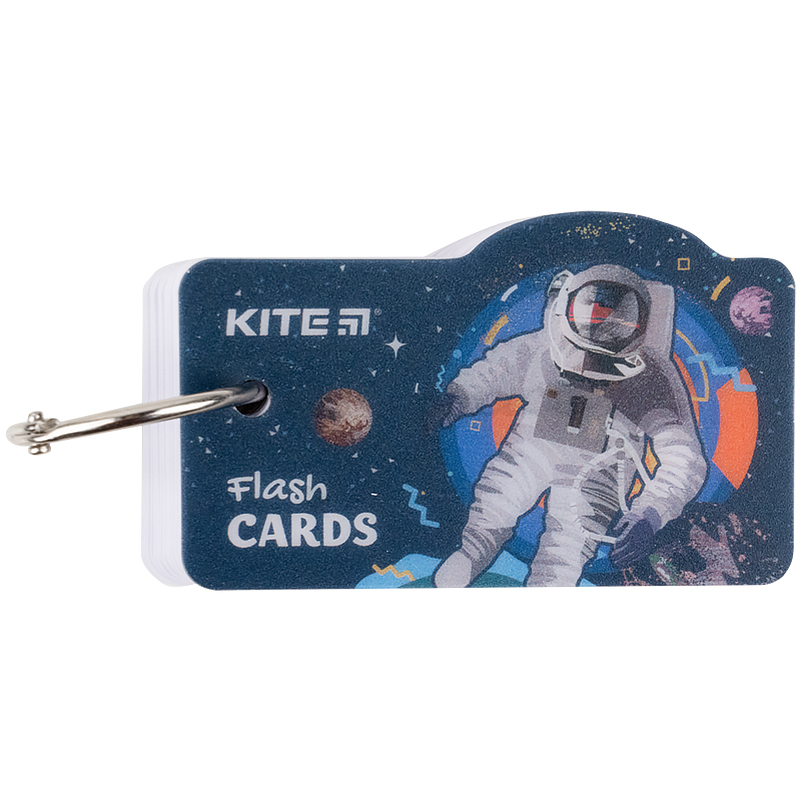 Карточки для записи иностранных слов, 80 л, Space, K21-358-1, Kite