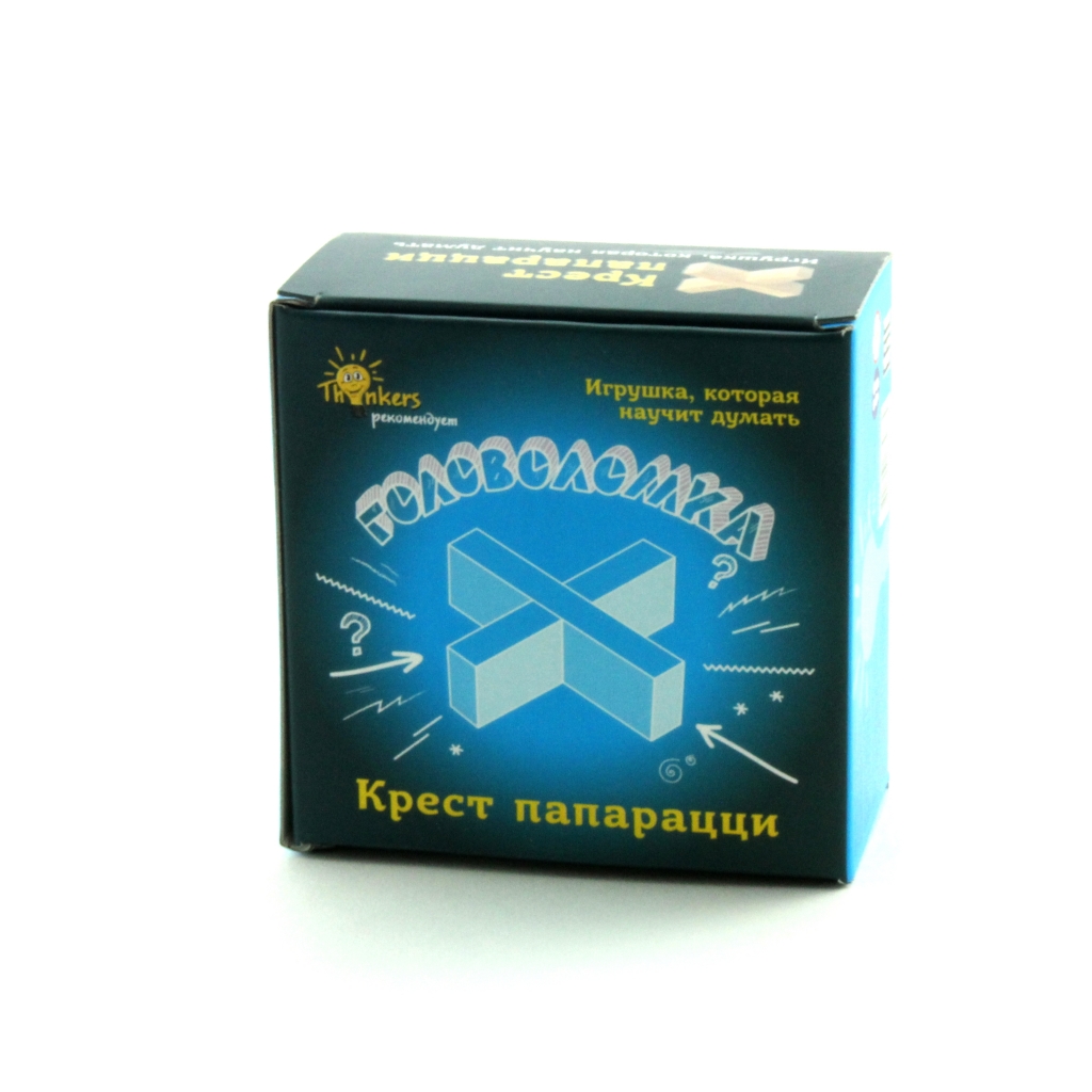Игра головоломка "Крест папарацци" 7+ (рус), ТМ "Thinkers", 0712