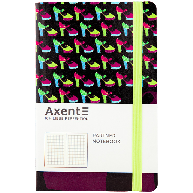 Книга записная Partner BBH Soft 96 л. 125*195, кл., Shoes, 8212-01-A