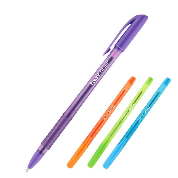 Ручка масляна Glide Color, синя, AB1052-2-02-A ***