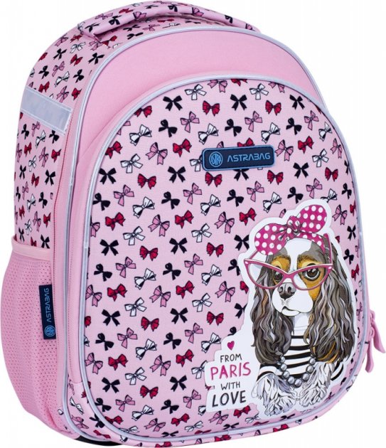 Рюкзак школьный AS1 1 отд. "Sweet Dog With Bows", Astrabag, 501021014 4