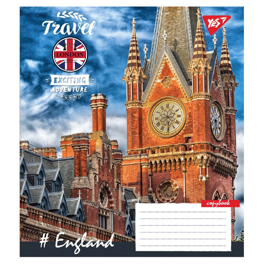 Зошит 96 кл. YES Travel, 765059