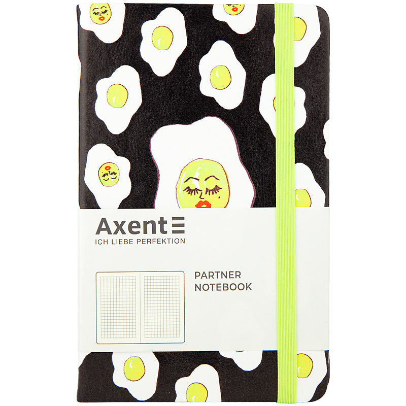 Книга записна Partner BBH 96 арк. 125*195, кл., Eggs, 8210-01-A