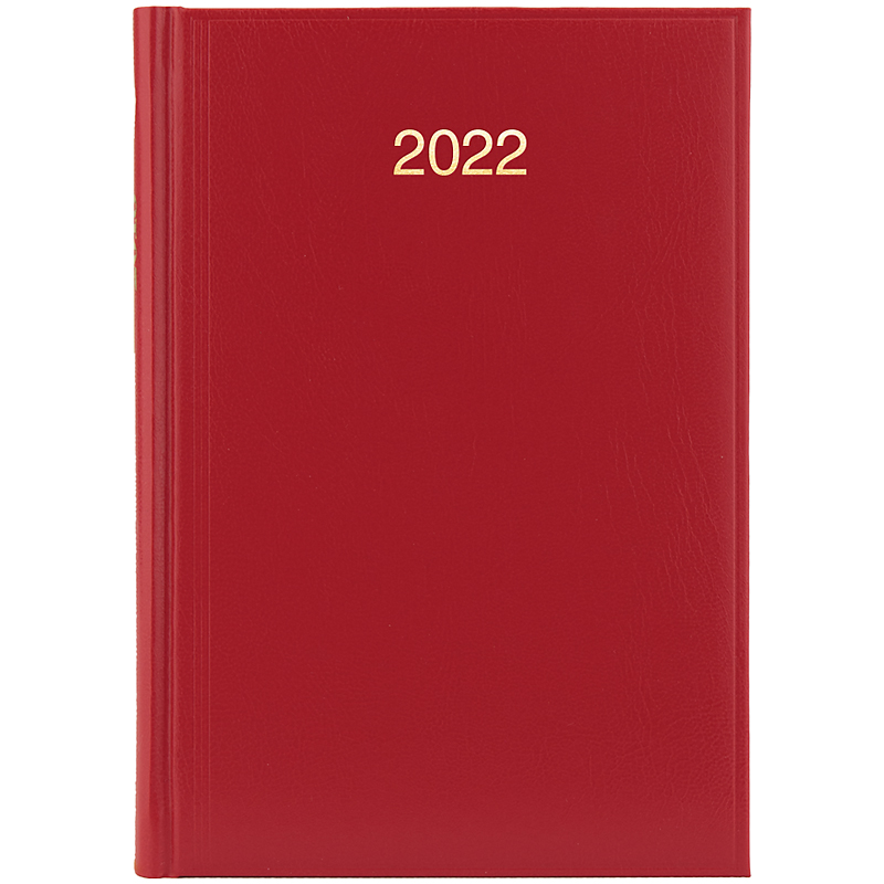 Ежедневник 2022 стандарт, Miradur, красный, 73-795 60 202