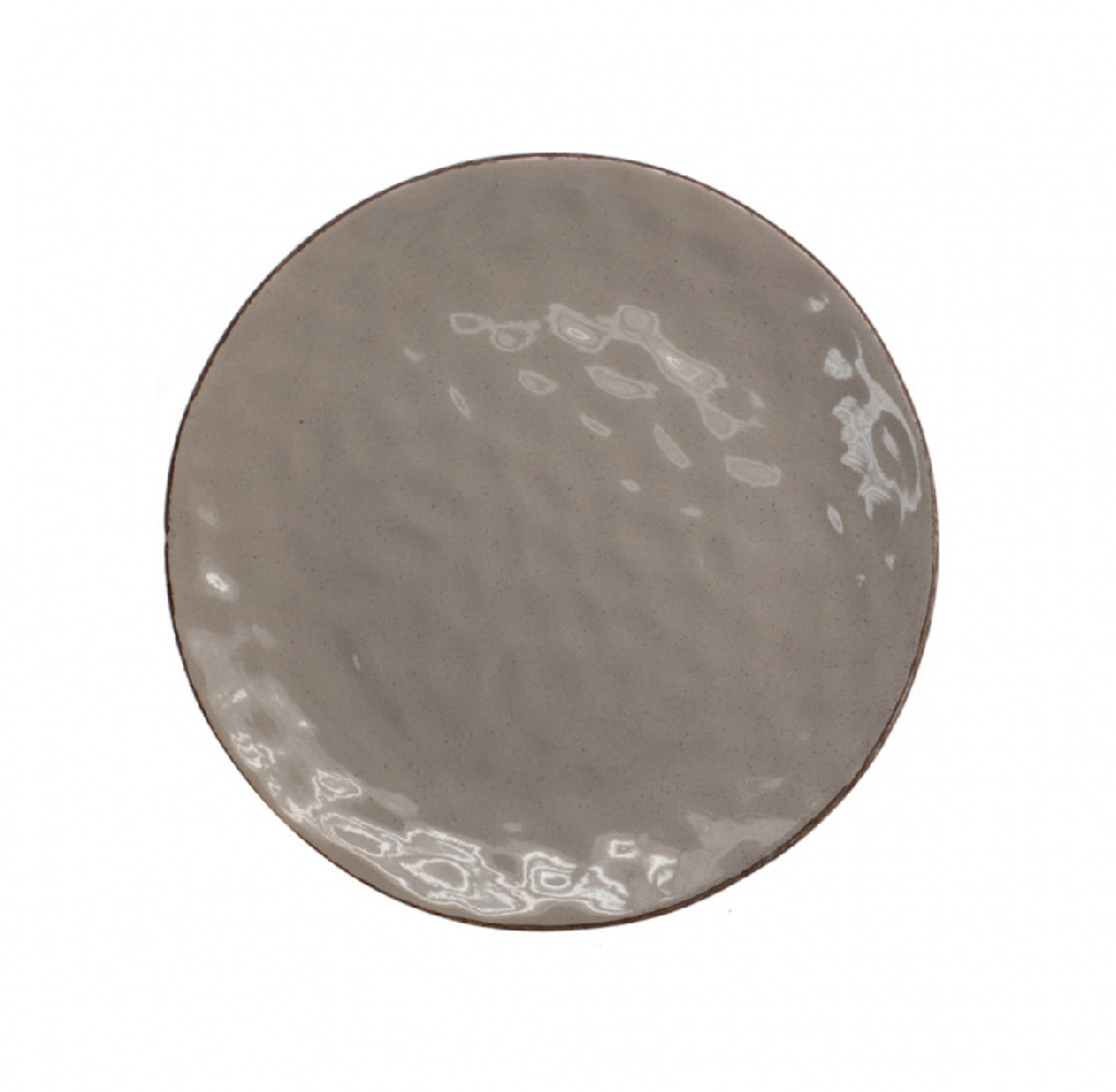 Тарелка "Винтаж" 26,4 см, серая, 108919