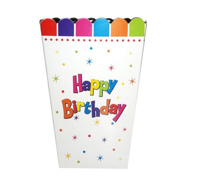 Коробка для попкорну "Happy Birthday", F-575703