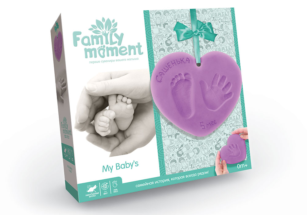 Набор креативного творчества "Family Moment" русс. (6), FMM-01-01,02