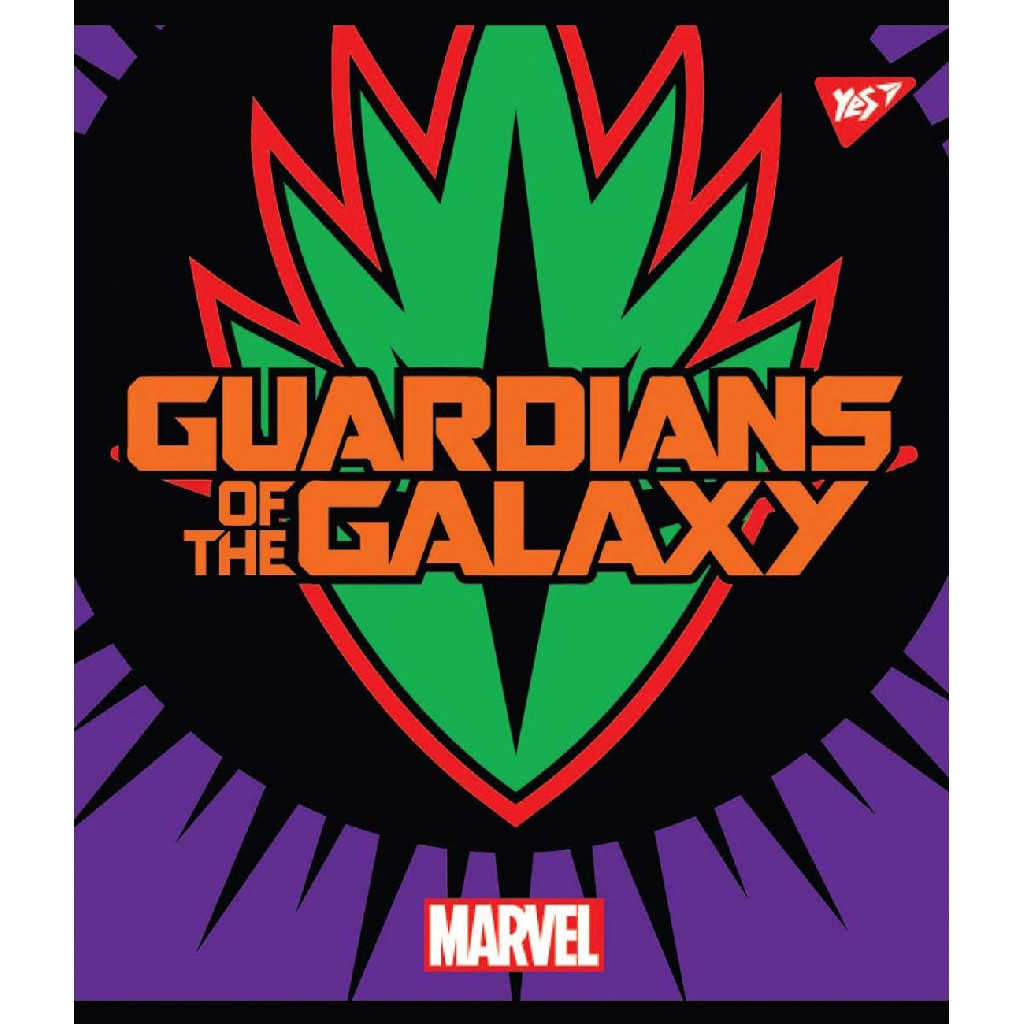 Тетрадь 18 лин. YES "Marvel. Hero shields", 765216
