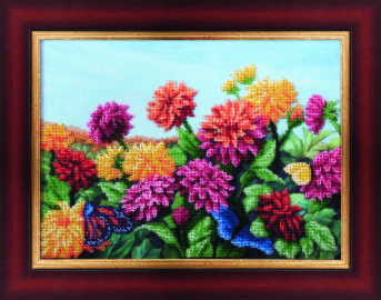 Схема для вышивания бисером СБ-261 36*25,5 см на авторской канве ТМ "Чарівна мить"