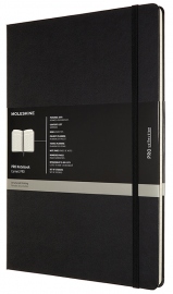 Записник недатований Чорний, Moleskine PRO А4, PROPFNT5HBK