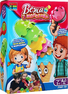 Игра настольная "Вежа з морозива", JT007-101