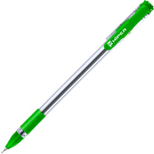 Ручка масляна Hiper Fine Tip HO-111 0,7 мм зелена