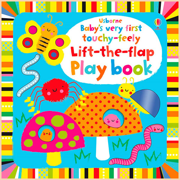 Книга "Baby`s very first touchy-feely Lift-the-flap Play book" (а) (6626)
