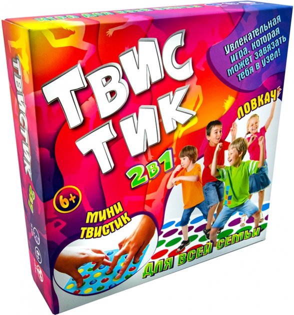 Игра развлекательная "ТвисТик 2 в 1" (рус) 30500, ТМ "Strateg" 