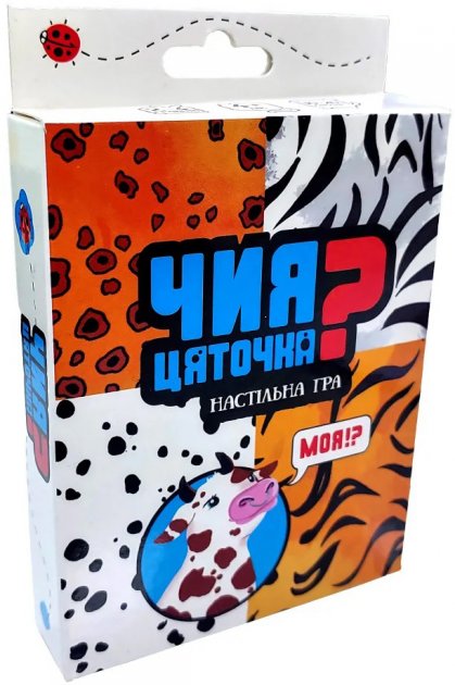 Гра розважальна "Чия цяточка?" (укр) 30231, ТМ "Strateg"