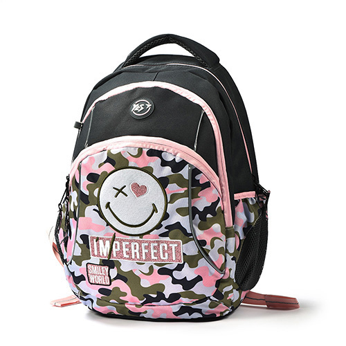Рюкзак молодіжний YES T-45 "Smiley World" Military girl, 558298