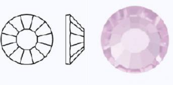 Стрази фольговані 20310/497-11-612/VIOLET- ss8 (2,3-2,5 мм, 40 шт.) M.C.Rose VIVA12