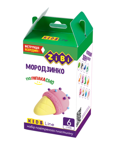 Набор воздушного пластилина "Мороженко" (6 шт по 7 г), ZB.6269